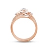 Thumbnail Image 2 of XO from KAY Diamond Bridal Set 5/8 ct tw Round-cut 14K Rose Gold