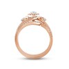 Thumbnail Image 3 of XO from KAY Diamond Bridal Set 5/8 ct tw Round-cut 14K Rose Gold