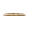 Adrianna Papell Diamond Wedding Band 1/10 ct tw Round-cut 14K Yellow Gold