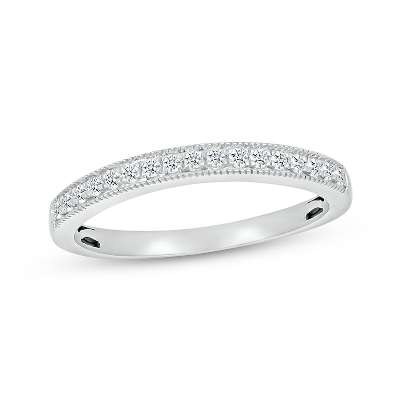 Main Image 4 of Multi-Diamond Center Cushion Frame Bridal Set 1-1/2 ct tw 10K White Gold