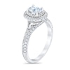 Thumbnail Image 1 of Royal Asscher Danica Diamond Engagement Ring 1 ct tw Oval 14K White Gold