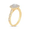 Thumbnail Image 2 of Adore Princess-Cut Diamond Vintage-Inspired Engagement Ring 3/4 ct tw 14K Yellow Gold