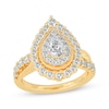 Thumbnail Image 1 of Adore Pear-Shaped Engagement Ring 1-1/2 ct tw 14K Yellow Gold