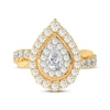 Thumbnail Image 3 of Adore Pear-Shaped Engagement Ring 1-1/2 ct tw 14K Yellow Gold