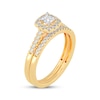 Thumbnail Image 1 of Princess-Cut Diamond Bridal Set 1/2 ct tw 14K Yellow Gold