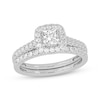 Princess-Cut Diamond Bridal Set 1 ct tw 14K White Gold
