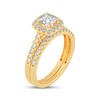 Thumbnail Image 2 of Princess-Cut Diamond Bridal Set 1 ct tw 14K Yellow Gold