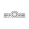 Princess-Cut Diamond Bridal Set 3/4 ct tw 14K White Gold
