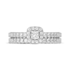 Thumbnail Image 2 of Princess-Cut Diamond Bridal Set 3/4 ct tw 14K White Gold