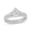 Thumbnail Image 1 of Adore Pear-Shaped Diamond Bridal Set 1/2 ct tw 14K White Gold