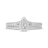 Thumbnail Image 3 of Adore Pear-Shaped Diamond Bridal Set 1/2 ct tw 14K White Gold