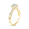 Thumbnail Image 2 of THE LEO First Light Diamond Oval-Cut Engagement Ring 1 ct tw 14K Yellow Gold