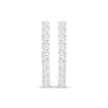 Thumbnail Image 1 of Lab-Created Diamonds by KAY Hoop Earrings 4 ct tw 10K White Gold 33mm