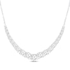 Thumbnail Image 0 of Lab-Created Diamonds by KAY Riviera Necklace 3 ct tw 10K White Gold 18"