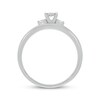 Thumbnail Image 3 of Adore Round-Cut Diamond Three-Stone Bridal Set 1/5 ct tw 10K White Gold