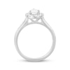 Thumbnail Image 3 of Adore Pear-Shaped Diamond Halo Bridal Set 1-1/2 ct tw 14K White Gold