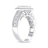 Thumbnail Image 2 of Adore Princess-Cut Quad Diamond Engagement Ring 2-1/3 ct tw 14K White Gold