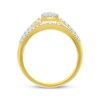 Thumbnail Image 3 of Adore Multi-Diamond Round-Cut Bridal Set 1/2 ct tw 10K Yellow Gold