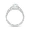 Thumbnail Image 3 of Adore Round-Cut Diamond Crossover Bridal Set 7/8 ct tw 10K White Gold