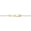 Thumbnail Image 3 of Diamond Chevron Necklace 1/4 ct tw 10K Yellow Gold 18"