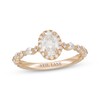 Thumbnail Image 1 of Neil Lane Premiere Oval-Cut Diamond Halo Engagement Ring 1-1/2 ct tw 14K Yellow Gold