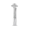 Thumbnail Image 2 of Adore Diamond Flower Halo Bridal Set 5/8 ct tw 14K White Gold