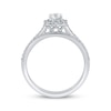 Thumbnail Image 3 of Adore Diamond Flower Halo Bridal Set 5/8 ct tw 14K White Gold