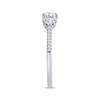 Thumbnail Image 2 of Adore Round-Cut Diamond Three-Stone Engagement Ring 3/4 ct tw 14K White Gold