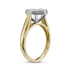 Thumbnail Image 2 of Adore Multi-Diamond Oval Engagement Ring 1 ct tw 14K Two-Tone Gold