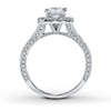 Thumbnail Image 2 of Neil Lane Cushion-cut Diamond Engagement Ring 2 ct tw 14K White Gold