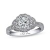 Thumbnail Image 1 of Neil Lane Round Diamond Engagement Ring 1-3/8ct tw 14K White Gold Size 5.5