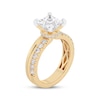 Thumbnail Image 2 of Adore Lab-Grown Diamonds Princess-Cut Engagement Ring 2-1/2 ct tw 14K Yellow Gold (VS2/F)