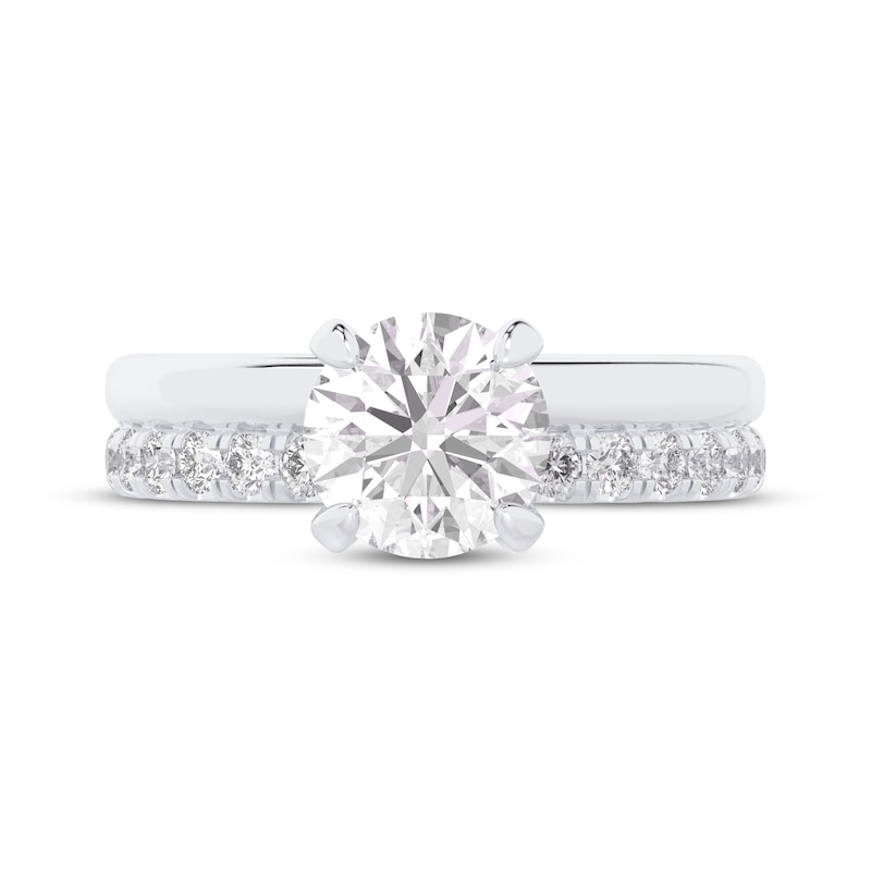 Main Image 3 of Adore Lab-Grown Diamonds Round-Cut Engagement Ring 2 1/2 ct tw 14K White Gold (VS2/F)