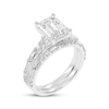 Thumbnail Image 2 of Adore Lab-Grown Diamonds Emerald-Cut Bridal Set 3 ct tw 14K White Gold