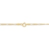 Thumbnail Image 3 of 2.05mm Figaro Chain Necklace Hollow 14K Yellow Gold 20"