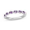 Thumbnail Image 1 of Neil Lane Amethyst Anniversary Ring 14K White Gold