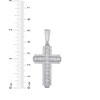 Thumbnail Image 3 of KAY Lab-Grown Diamonds Cross Charm 3 ct tw 14K White Gold