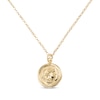 Thumbnail Image 1 of Coin Necklace 24K Yellow Gold Vermeil Sterling Silver 18"