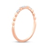Thumbnail Image 2 of Adore Diamond Anniversary Ring 1/20 ct tw 10K Rose Gold