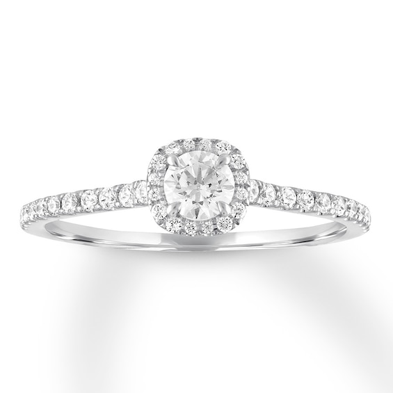 Adore Diamond Engagement Ring 1/2 carat tw 14K White Gold