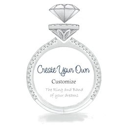 Create your own Lab-Grown Bridal Set