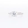Thumbnail Image 5 of THE LEO Legacy Round-Cut Lab-Grown Diamond Engagement Ring 2-3/8 ct tw 14K White Gold