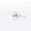 Thumbnail Image 5 of Previously Owned&nbsp; Lab-Grown Diamonds Emerald-Cut Engagement Ring 2-3/4 ct tw 14K White Gold