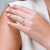 Thumbnail Image 4 of Previously Owned Neil Lane Artistry Cushion-Cut Lab-Grown Diamond Engagement Ring 5-5/8 ct tw 14K White Gold